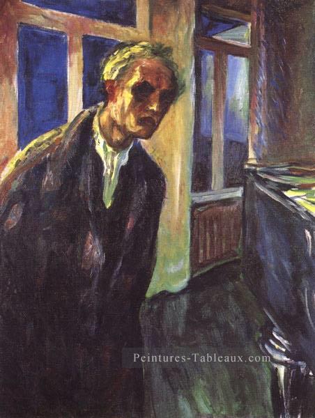 autoportrait la nuit wanderer 1924 Edvard Munch Peintures à l'huile